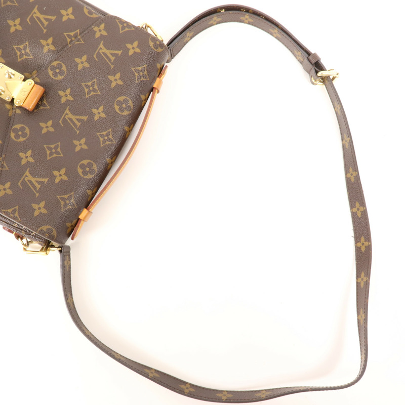 LOUIS VUITTON Monogram Pochette Metis MM金扣手挽肩背兩用袋-4