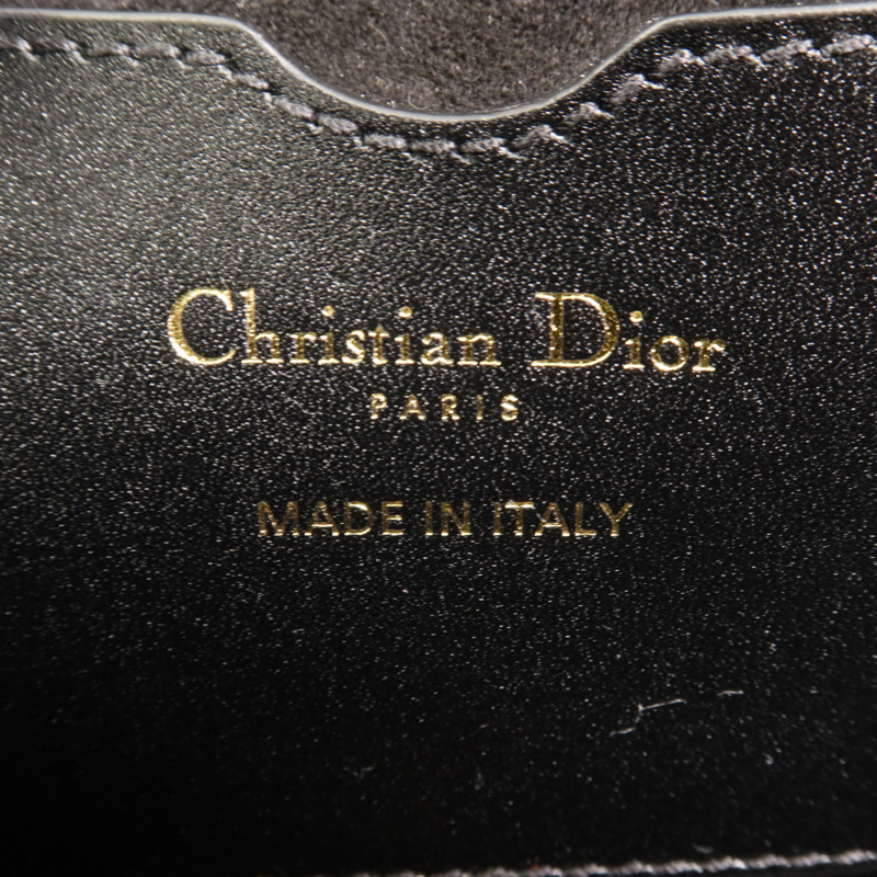 Dior 牛皮皮革Bobby East West金扣肩背袋-10