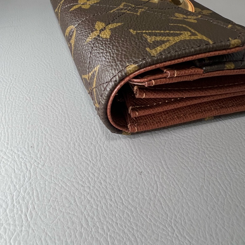 Louis Vuitton MONOGRAM ETOILE 經典菱格紋長夾-10