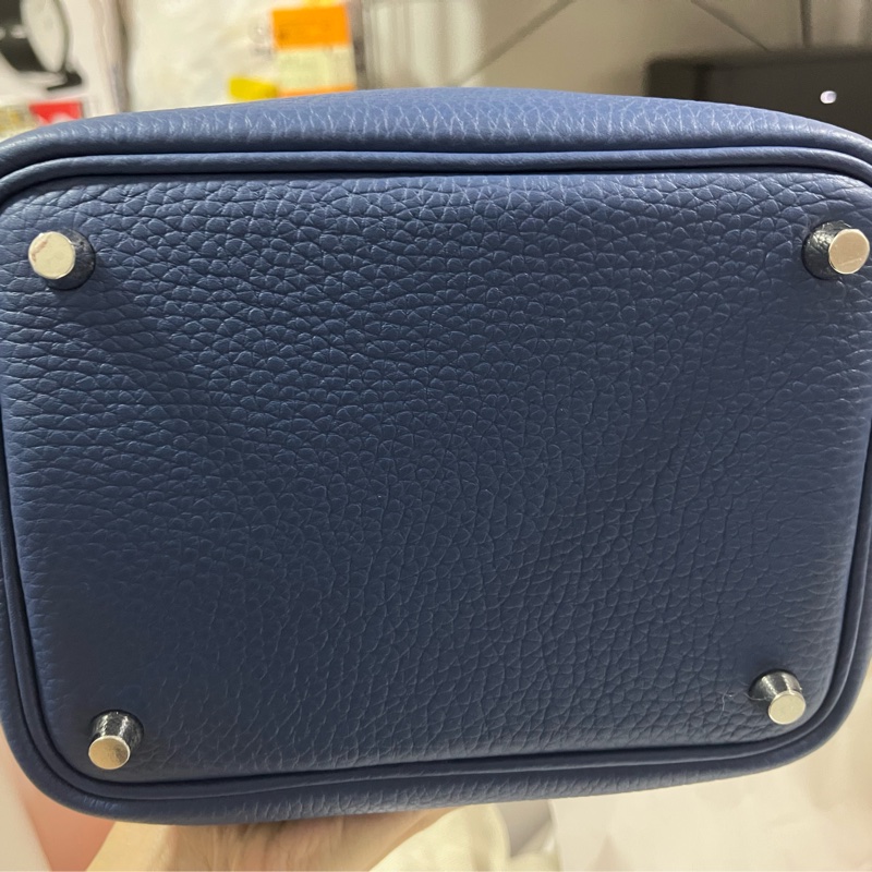 全新Hermes Picotin18 2025新色扎染藍Bleu Tie PHW 靚size靚色💙-1