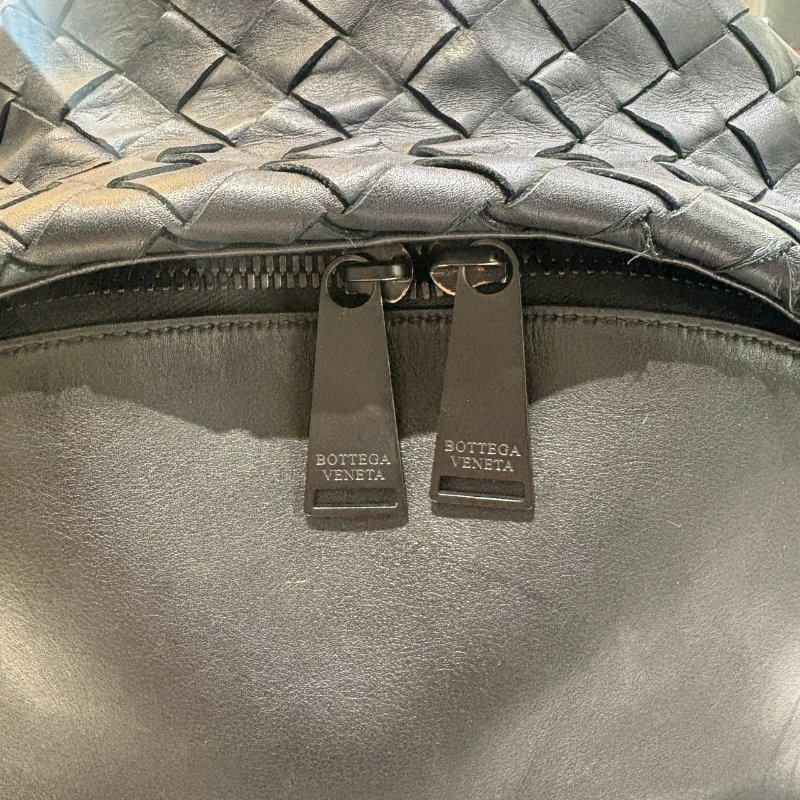 *SHIHNA名牌精品*BOTTEGA VENETA 經典編織款牛皮休閒雙肩後背包-3
