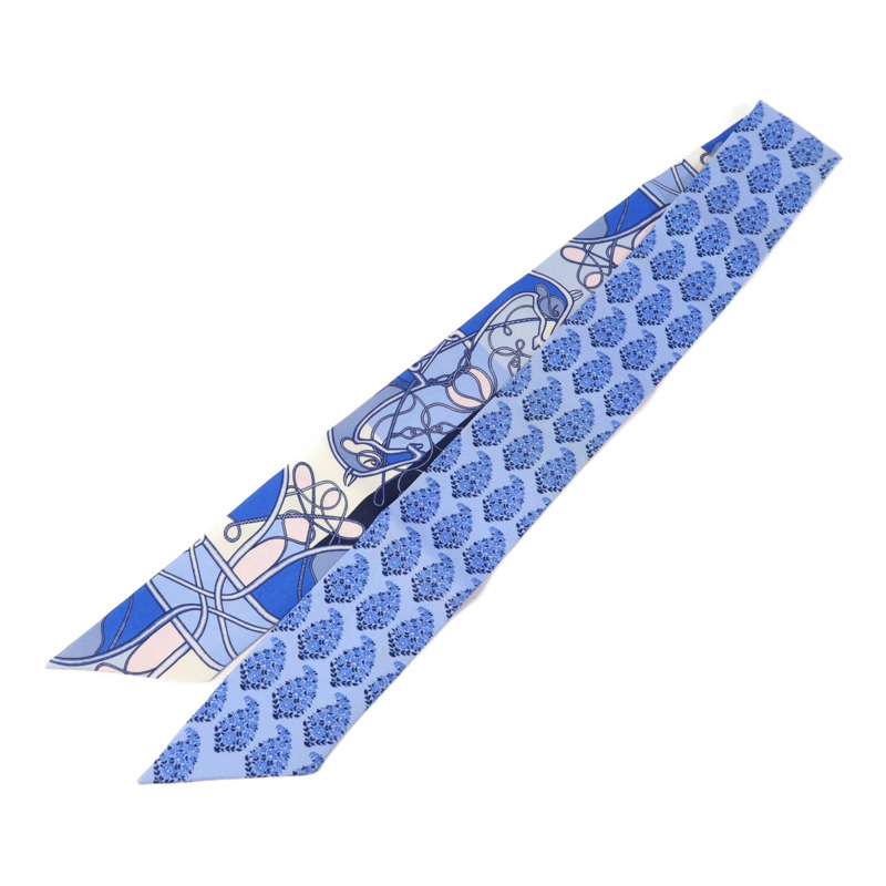HERMES 絲質Twilly絲巾-1