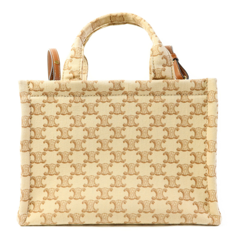 CELINE 帆布2 Way Shoulder Bag金扣手挽肩背兩用袋-1