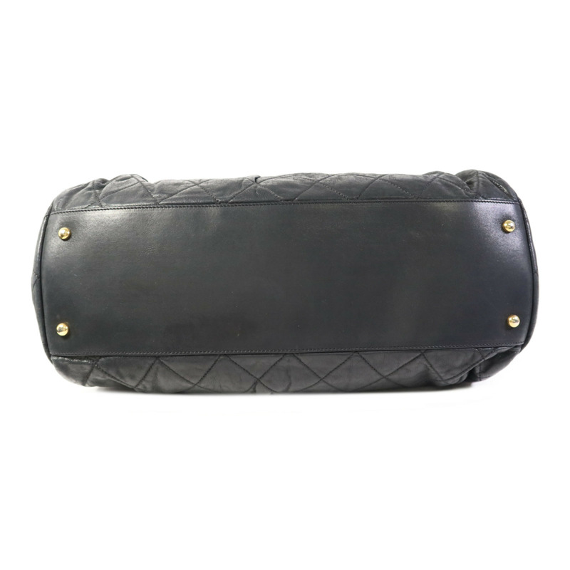 CHANEL 牛皮皮革Chain Shoulder Bag金扣鏈帶肩背袋-3