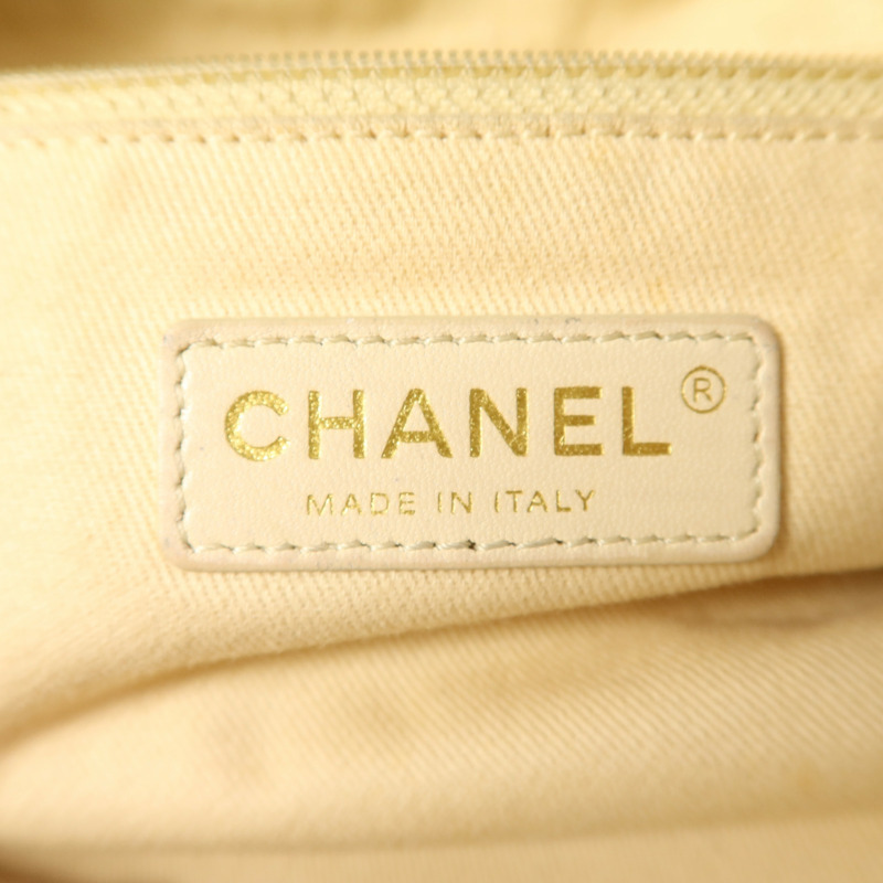 CHANEL 牛皮皮革Chain Shoulder Bag金扣鏈帶肩背袋-5