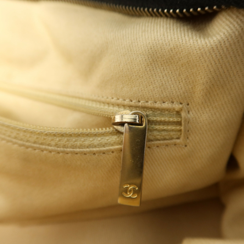CHANEL 牛皮皮革Chain Shoulder Bag金扣鏈帶肩背袋-11