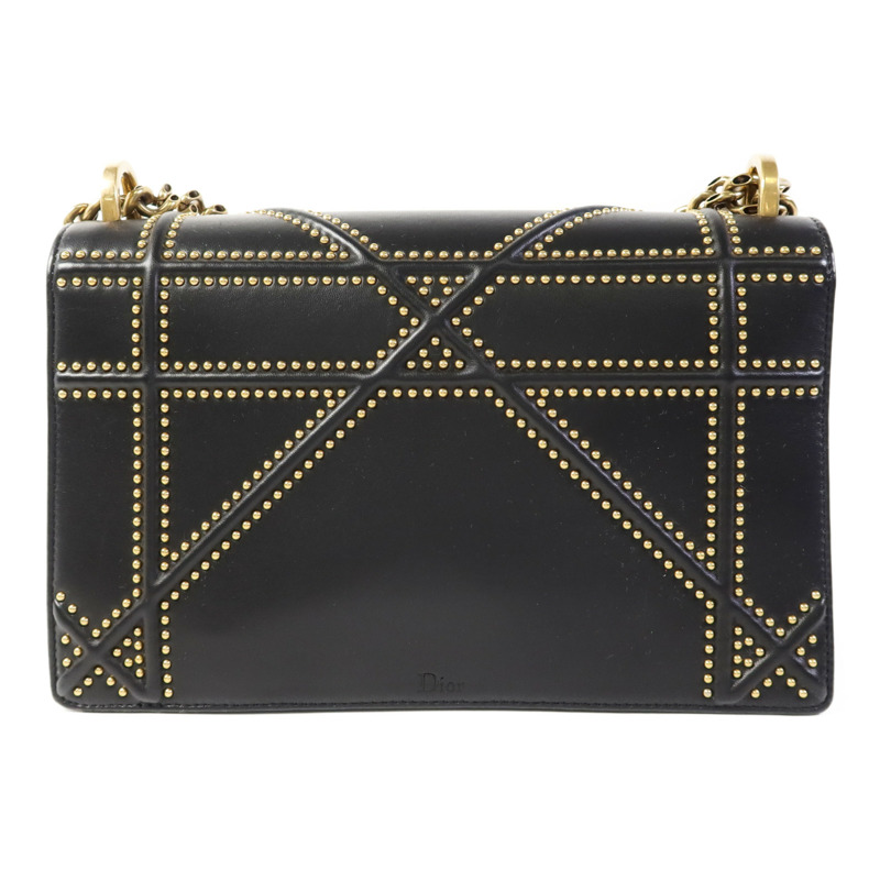 Dior 牛皮皮革Diorama Bag金扣鏈帶肩背袋-1