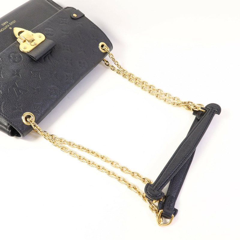 LOUIS VUITTON Monogram Empreinte Vavin PM金扣肩背袋-7