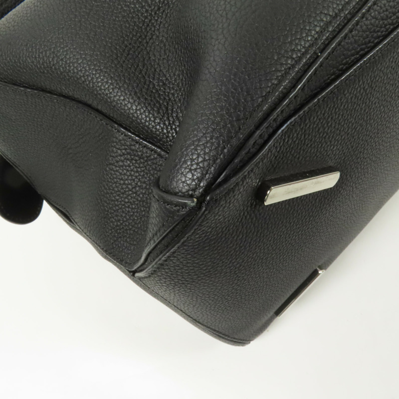 LOEWE 牛皮皮革Puzzle Bag銀扣手挽肩背兩用袋-4