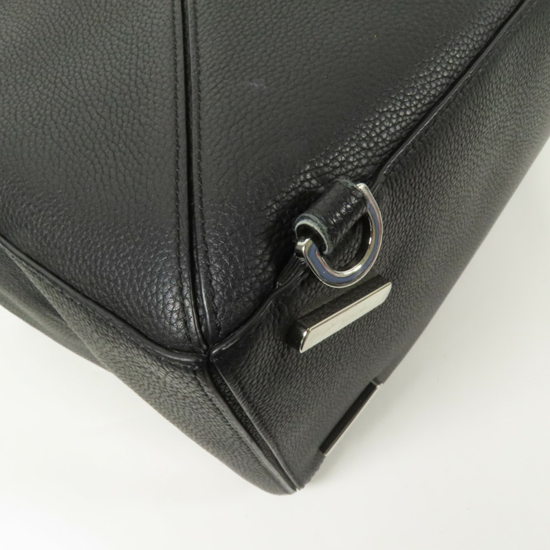 LOEWE 牛皮皮革Puzzle Bag銀扣手挽肩背兩用袋-6