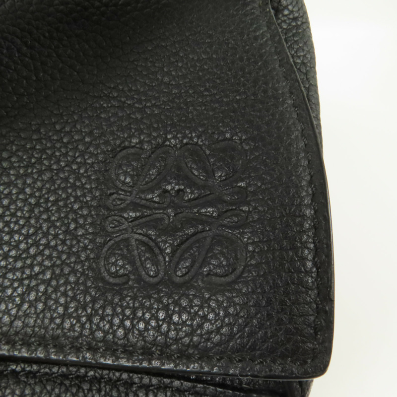 LOEWE 牛皮皮革Puzzle Bag銀扣手挽肩背兩用袋-10