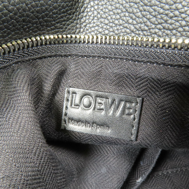 LOEWE 牛皮皮革Puzzle Bag銀扣手挽肩背兩用袋-12