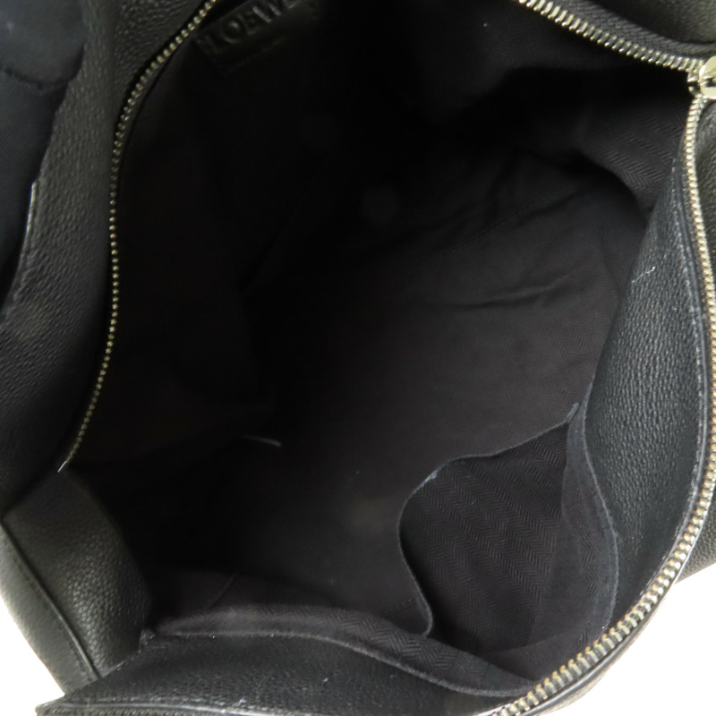 LOEWE 牛皮皮革Puzzle Bag銀扣手挽肩背兩用袋-14