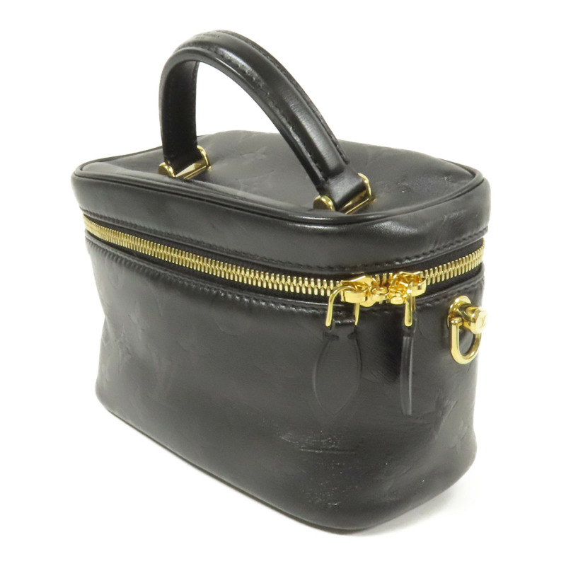 LOUIS VUITTON Monogram Ink Vanity PM金扣鏈帶手挽肩背兩用袋-2