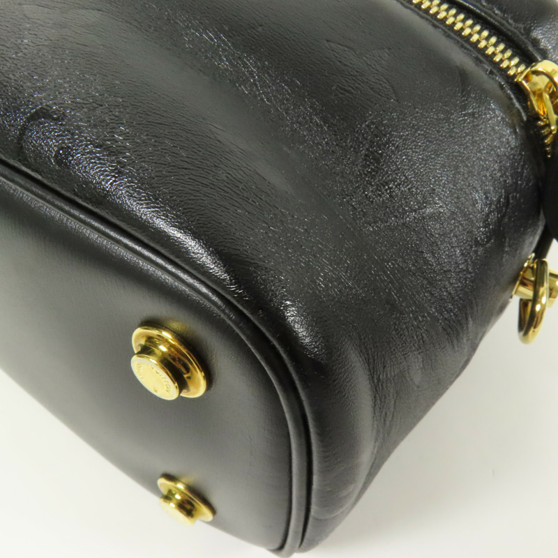LOUIS VUITTON Monogram Ink Vanity PM金扣鏈帶手挽肩背兩用袋-5