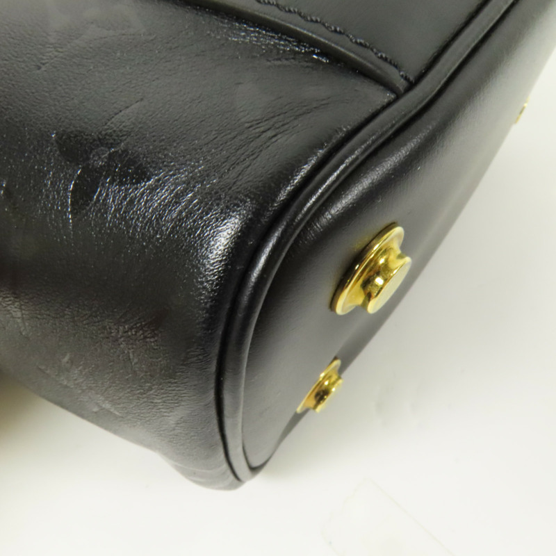 LOUIS VUITTON Monogram Ink Vanity PM金扣鏈帶手挽肩背兩用袋-6