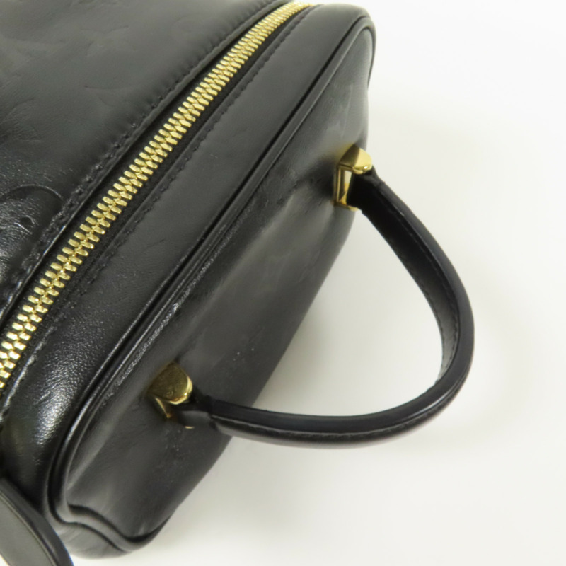 LOUIS VUITTON Monogram Ink Vanity PM金扣鏈帶手挽肩背兩用袋-8