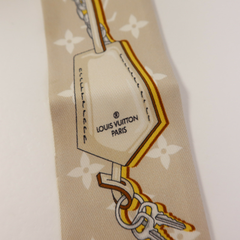 LOUIS VUITTON 絲質Ultimate Monogram Bandeau絲巾-5
