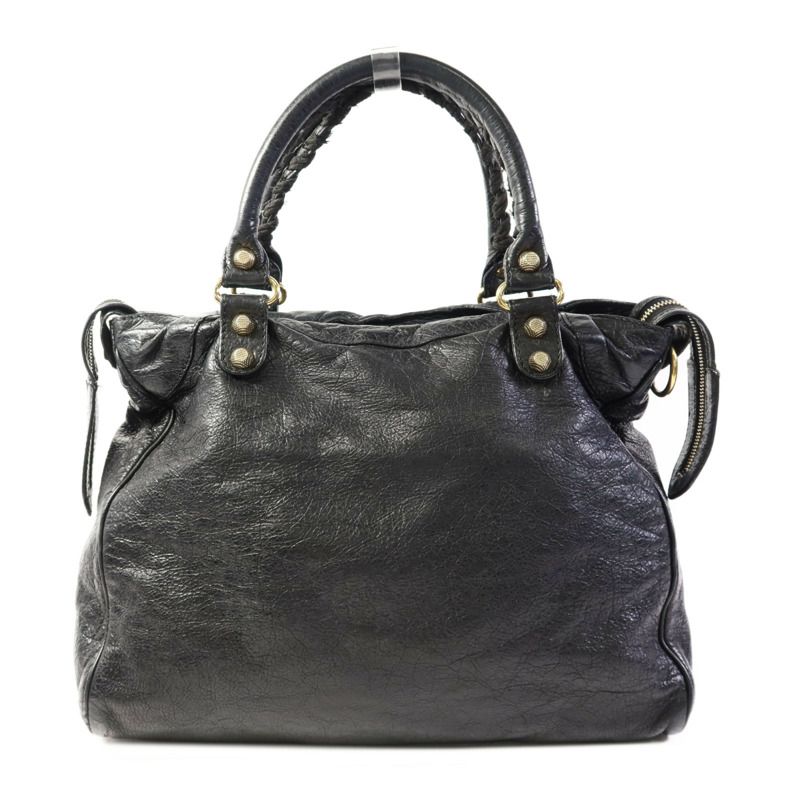 BALENCIAGA 牛皮皮革Giant Velo金扣手挽肩背兩用袋-1