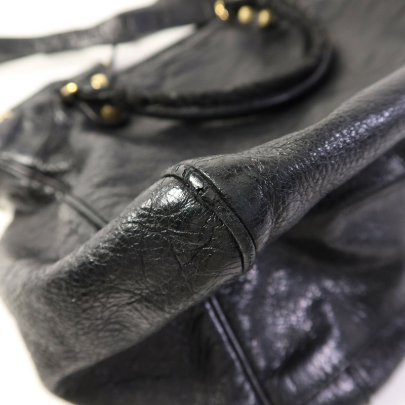BALENCIAGA 牛皮皮革Giant Velo金扣手挽肩背兩用袋-14
