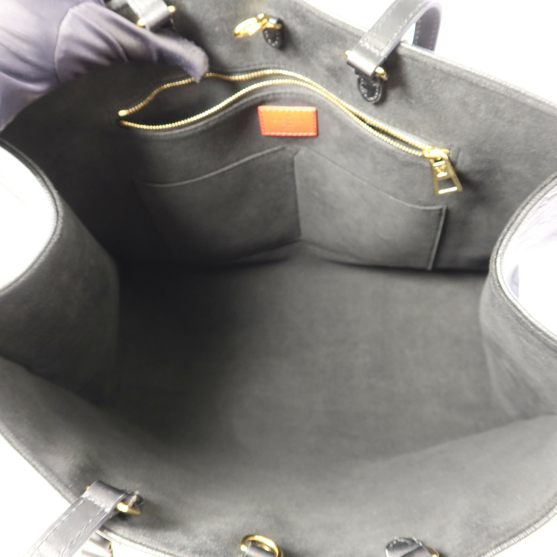 LOUIS VUITTON Monogram Empreinte On The Go GM金扣手挽肩背兩用袋-4