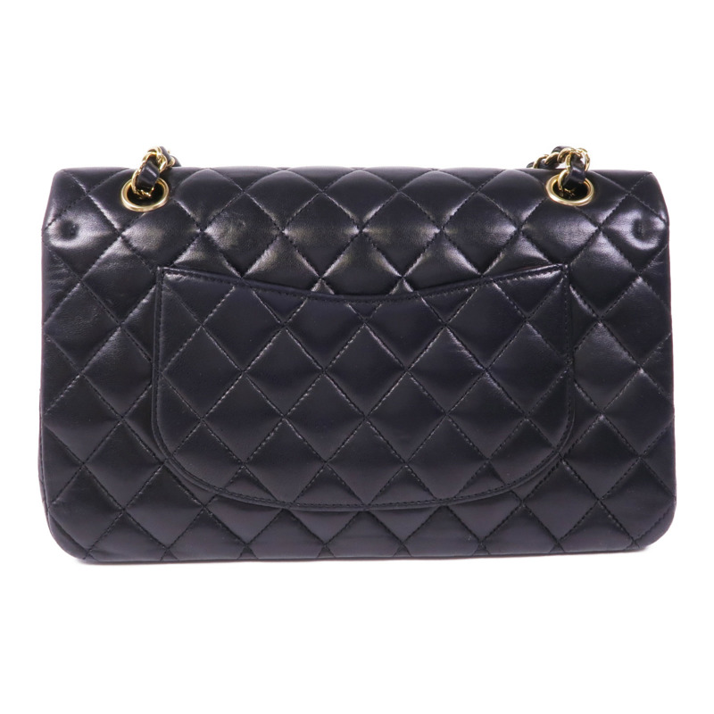 CHANEL 羊皮皮革Classic 25金扣手挽肩背兩用袋-1