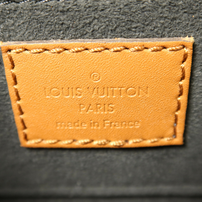 LOUIS VUITTON Monogram Reverse Mini Dauphine金扣肩背袋-5