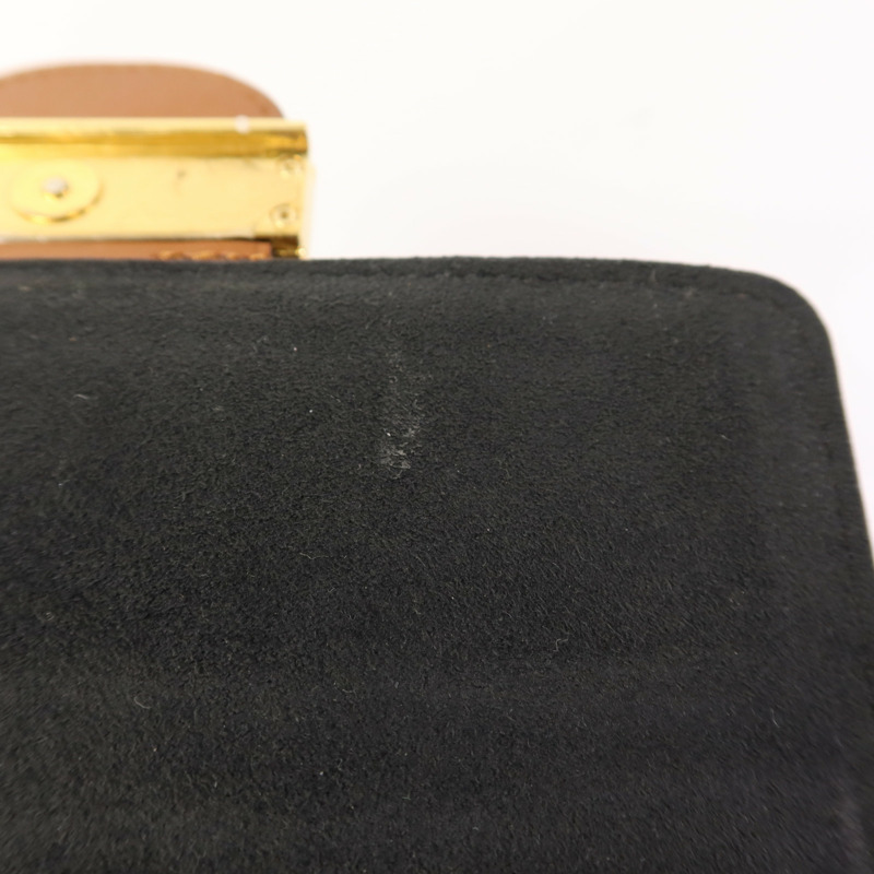LOUIS VUITTON Monogram Reverse Mini Dauphine金扣肩背袋-20