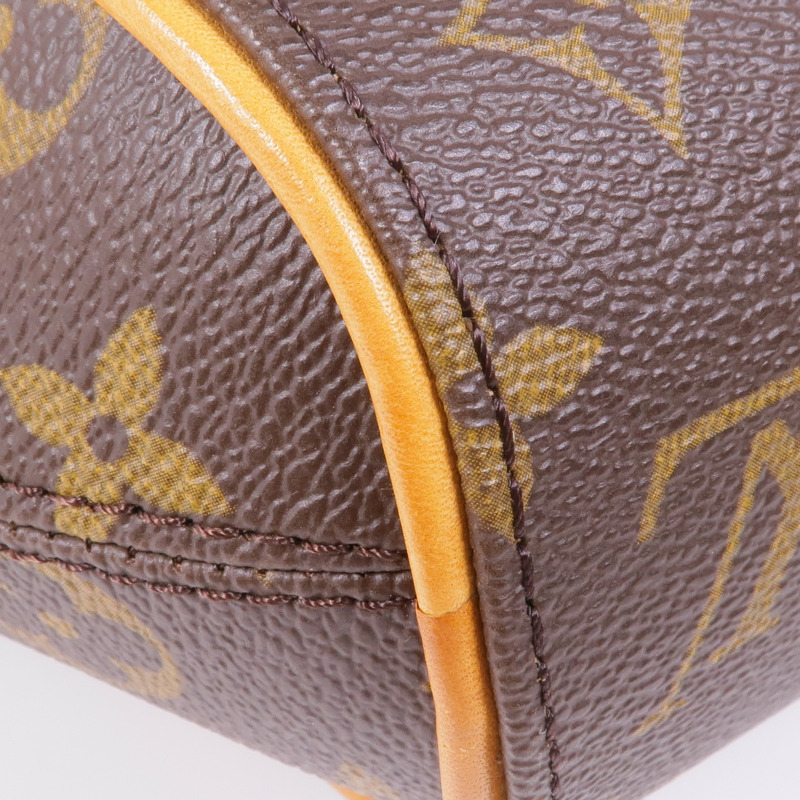 LOUIS VUITTON Monogram Ellipse Sac A Dos Backpack金扣背包棕色-8