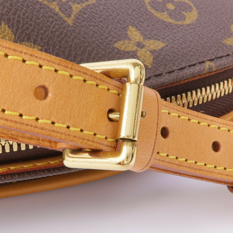 LOUIS VUITTON Monogram Ellipse Sac A Dos Backpack金扣背包棕色-10