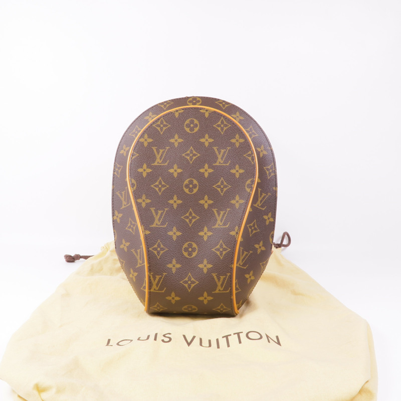 LOUIS VUITTON Monogram Ellipse Sac A Dos Backpack金扣背包棕色-16