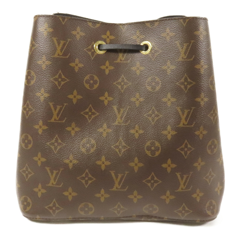 LOUIS VUITTON Monogram Neo Noe MM金扣肩背袋-1