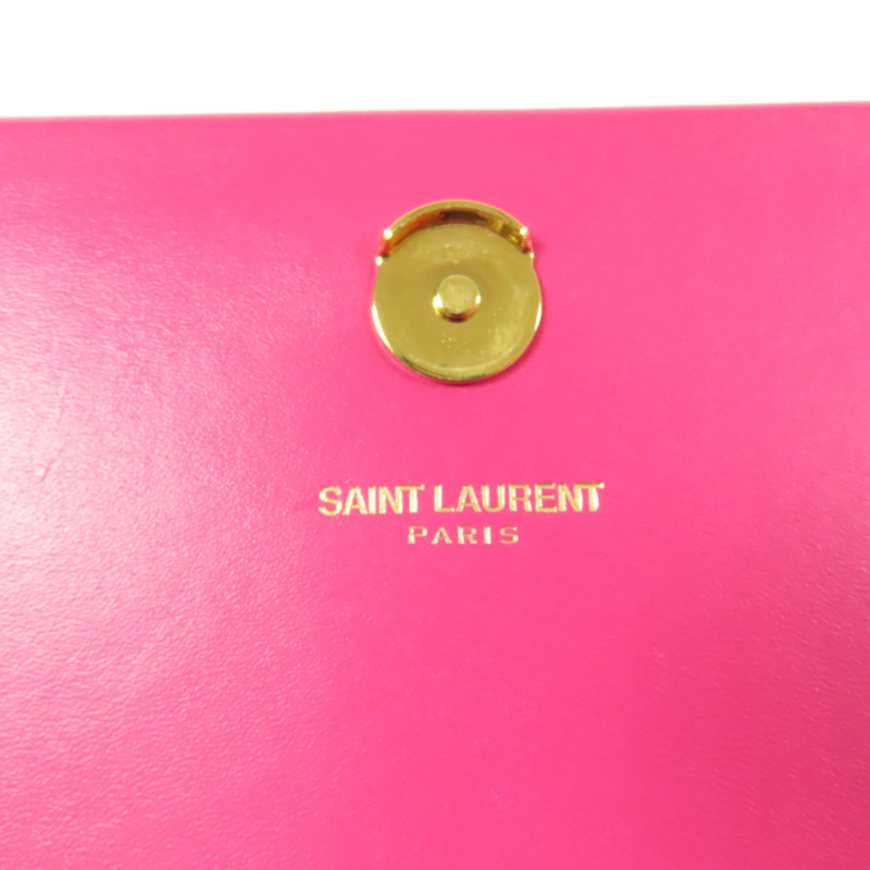 SAINT LAURENT 牛皮皮革Kate金扣鏈帶肩背袋-16