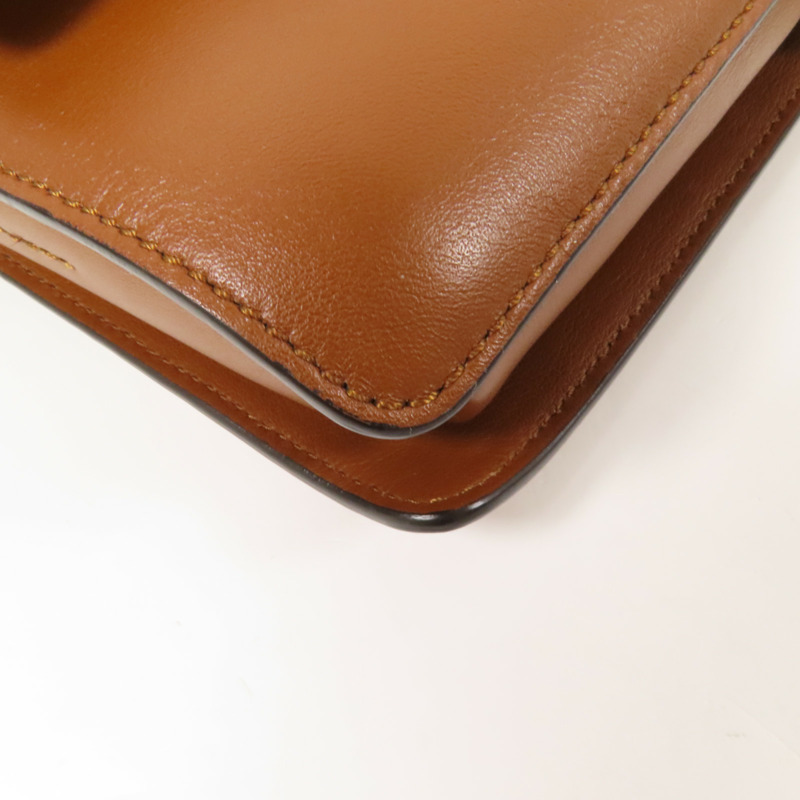 Chloe 牛皮皮革Shoulder Bag金扣肩背袋-4
