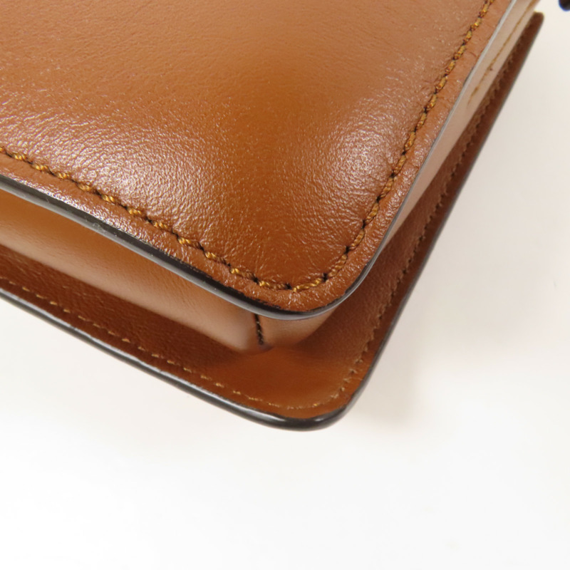 Chloe 牛皮皮革Shoulder Bag金扣肩背袋-7