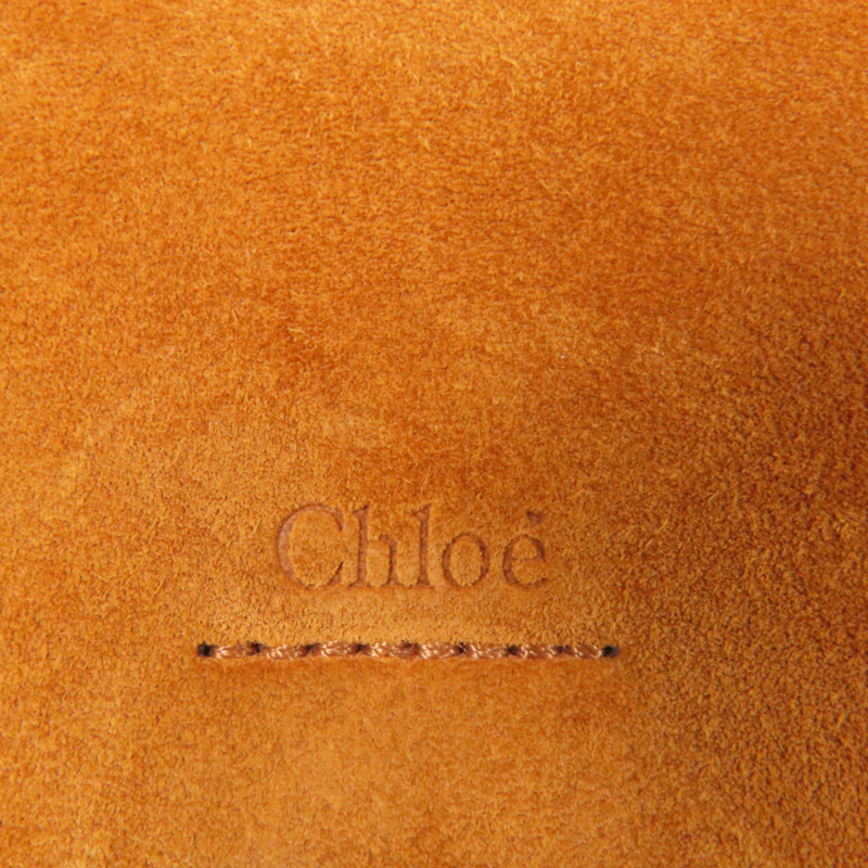 Chloe 牛皮皮革Shoulder Bag金扣肩背袋-10