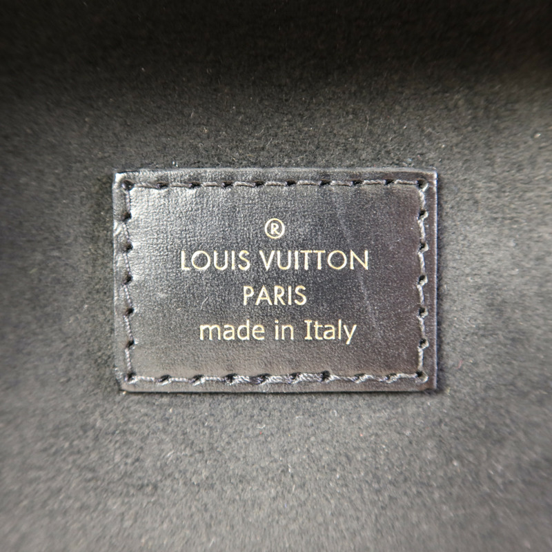 LOUIS VUITTON Monogram Reverse Vanity PM金扣手挽肩背兩用袋棕色-5