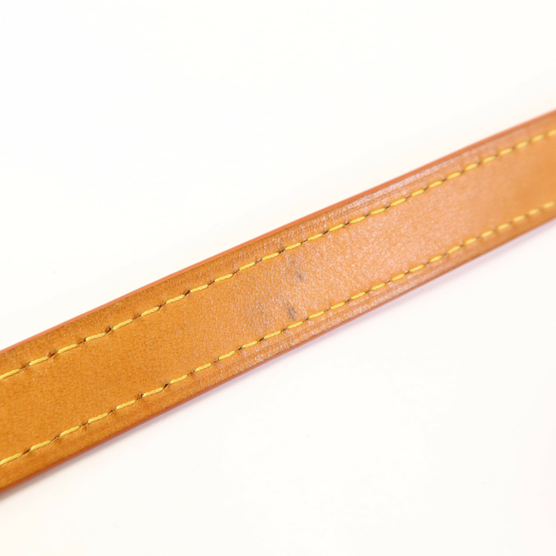 LOUIS VUITTON Monogram Reverse Vanity PM金扣手挽肩背兩用袋棕色-16