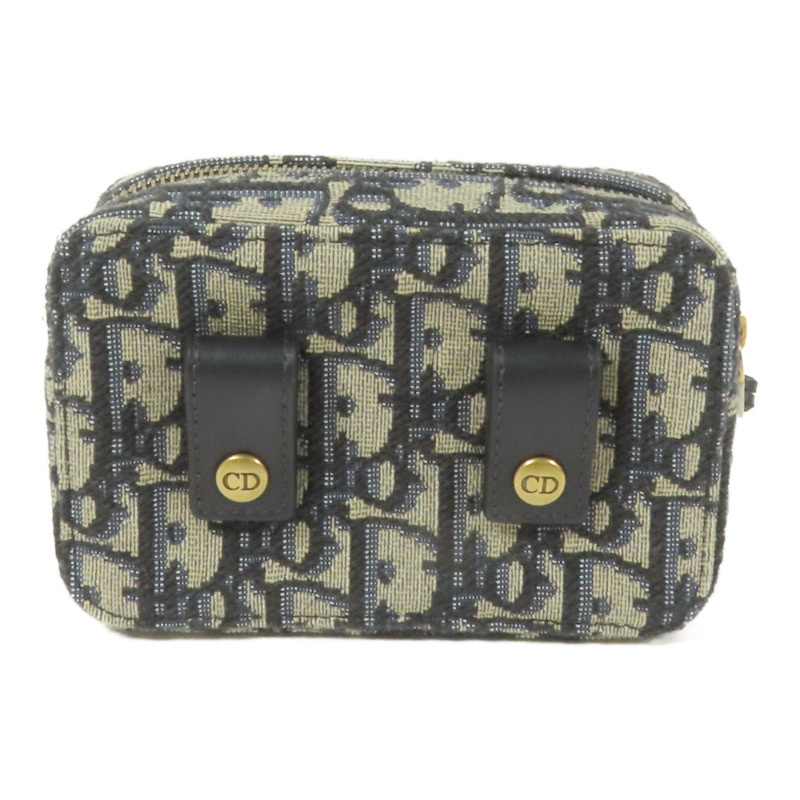 Dior 帆布Oblique Belt Bag金扣腰包-2