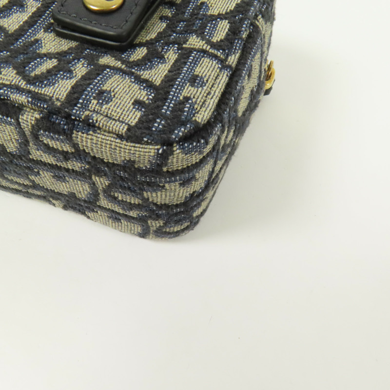 Dior 帆布Oblique Belt Bag金扣腰包-9