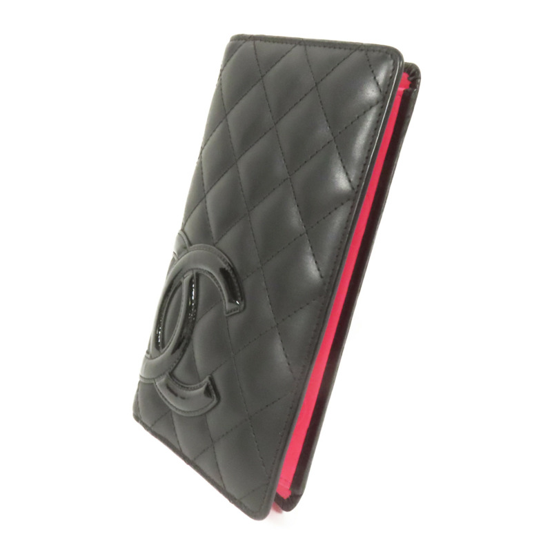 CHANEL 牛皮皮革Cambon Wallet長錢包-2