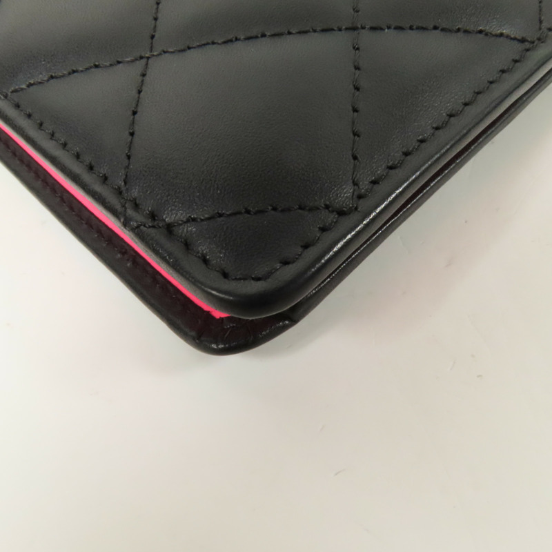 CHANEL 牛皮皮革Cambon Wallet長錢包-6