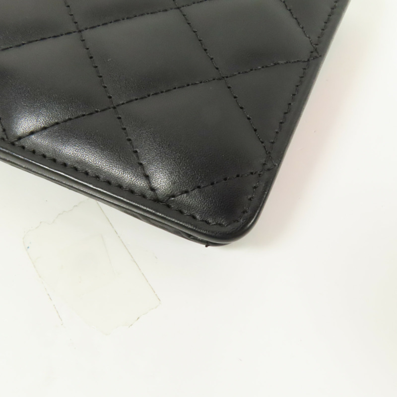 CHANEL 牛皮皮革Cambon Wallet長錢包-7