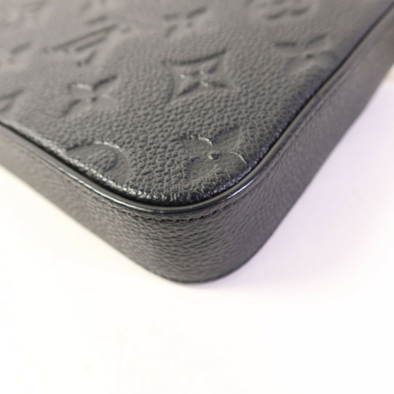 LOUIS VUITTON Monogram Empreinte Felicie Pochette金扣肩背袋-18