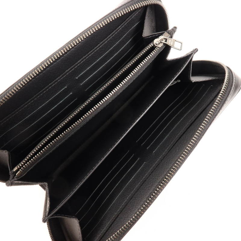 LOUIS VUITTON Monogram Eclipse Zippy XL Wallet銀扣長錢包-4