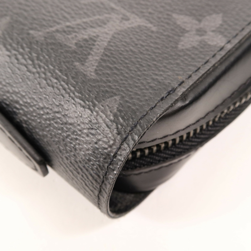 LOUIS VUITTON Monogram Eclipse Zippy XL Wallet銀扣長錢包-7