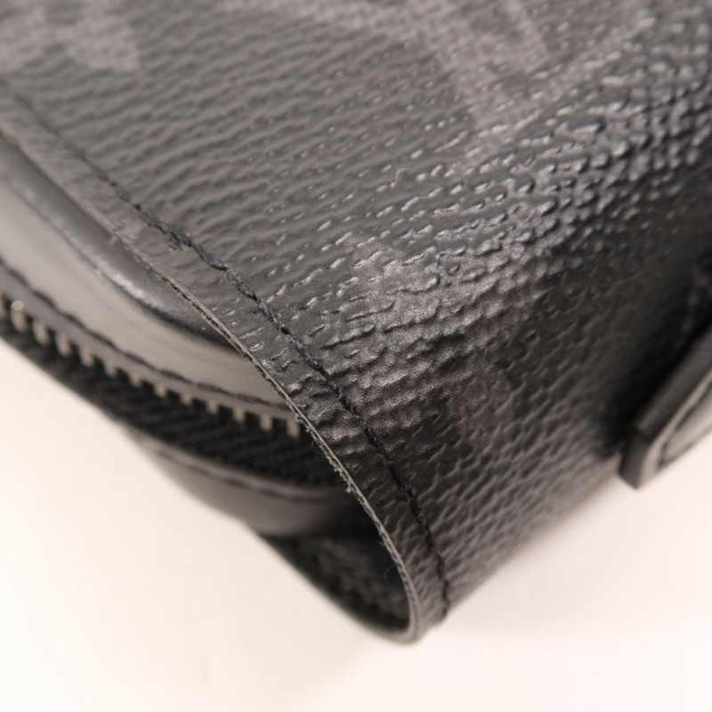 LOUIS VUITTON Monogram Eclipse Zippy XL Wallet銀扣長錢包-10