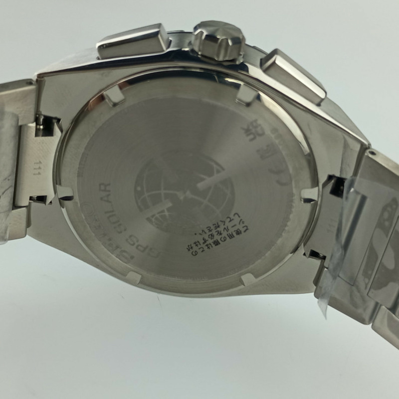 精工 Astron GPS Nexter 系列手錶 3X62-0AE0 SBXD023 藍色錶盤鈦金屬男式-5