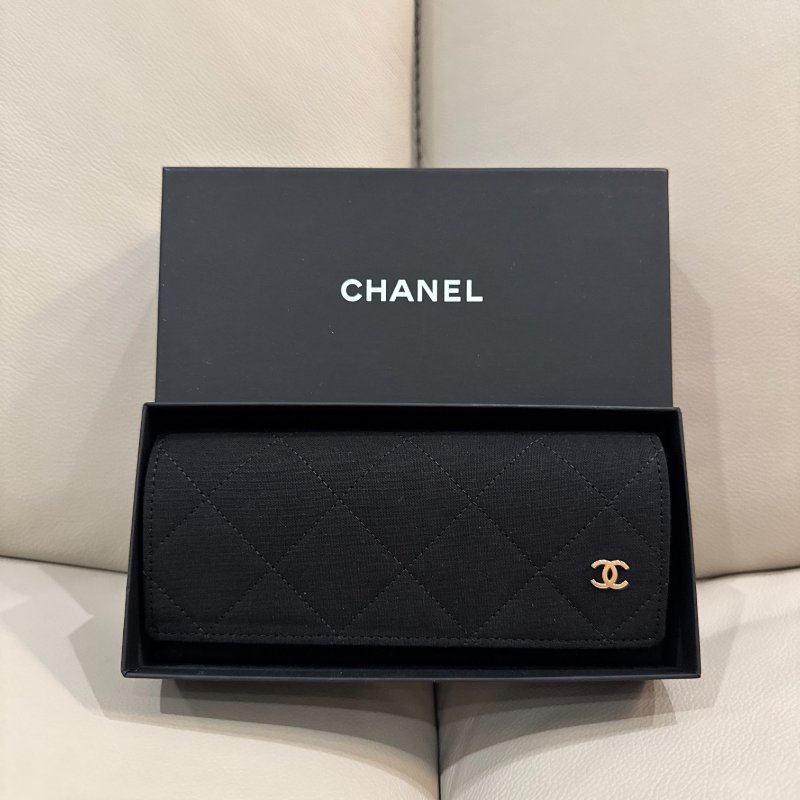 Chanel 香奈兒 黑框眼鏡/全新閒置美品-3