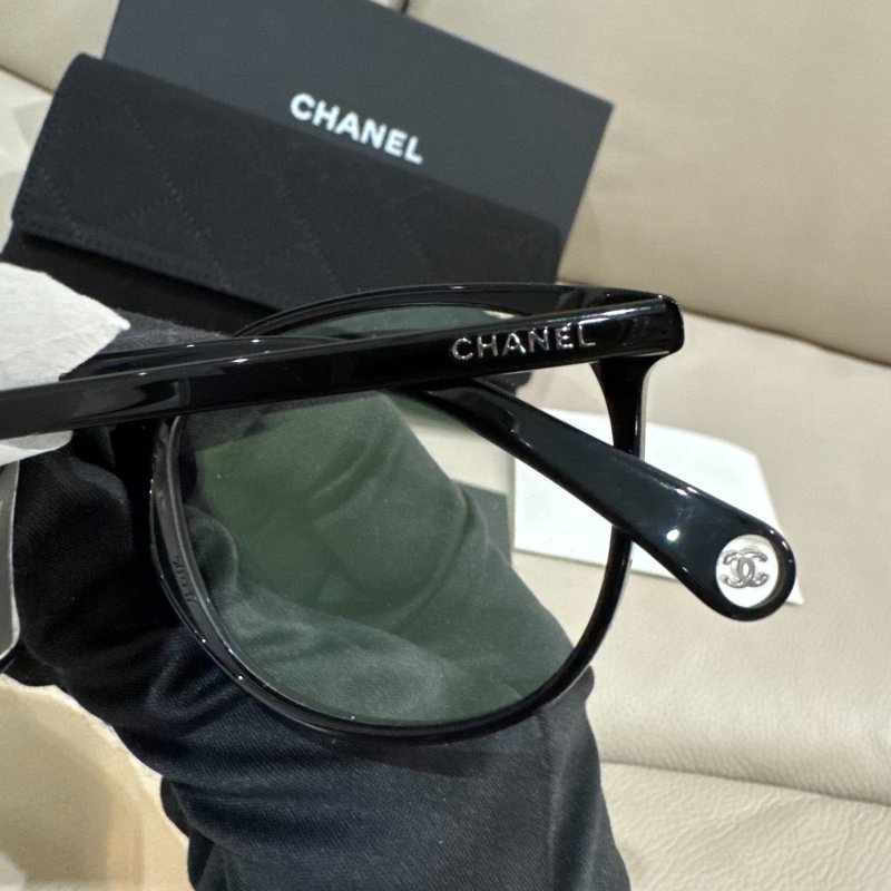 Chanel 香奈兒 黑框眼鏡/全新閒置美品-1